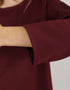 KIDS BAJU KURUNG KEDAH SAMARA (RED WINE)